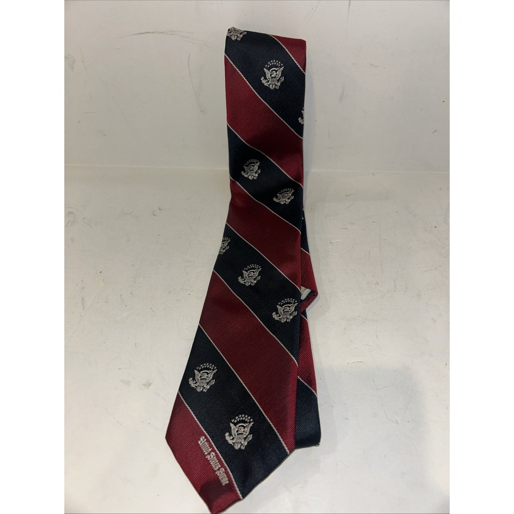 Vintage Blue And‎ Red Tie/ Made For U.S. Senate